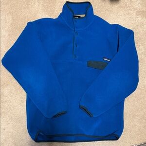 Patagonia Royal Blue Fleece Pullover